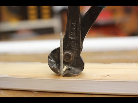 How to Remove Pin Nails from Wood